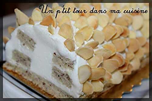 P'tite bûche hérisson aux amandes