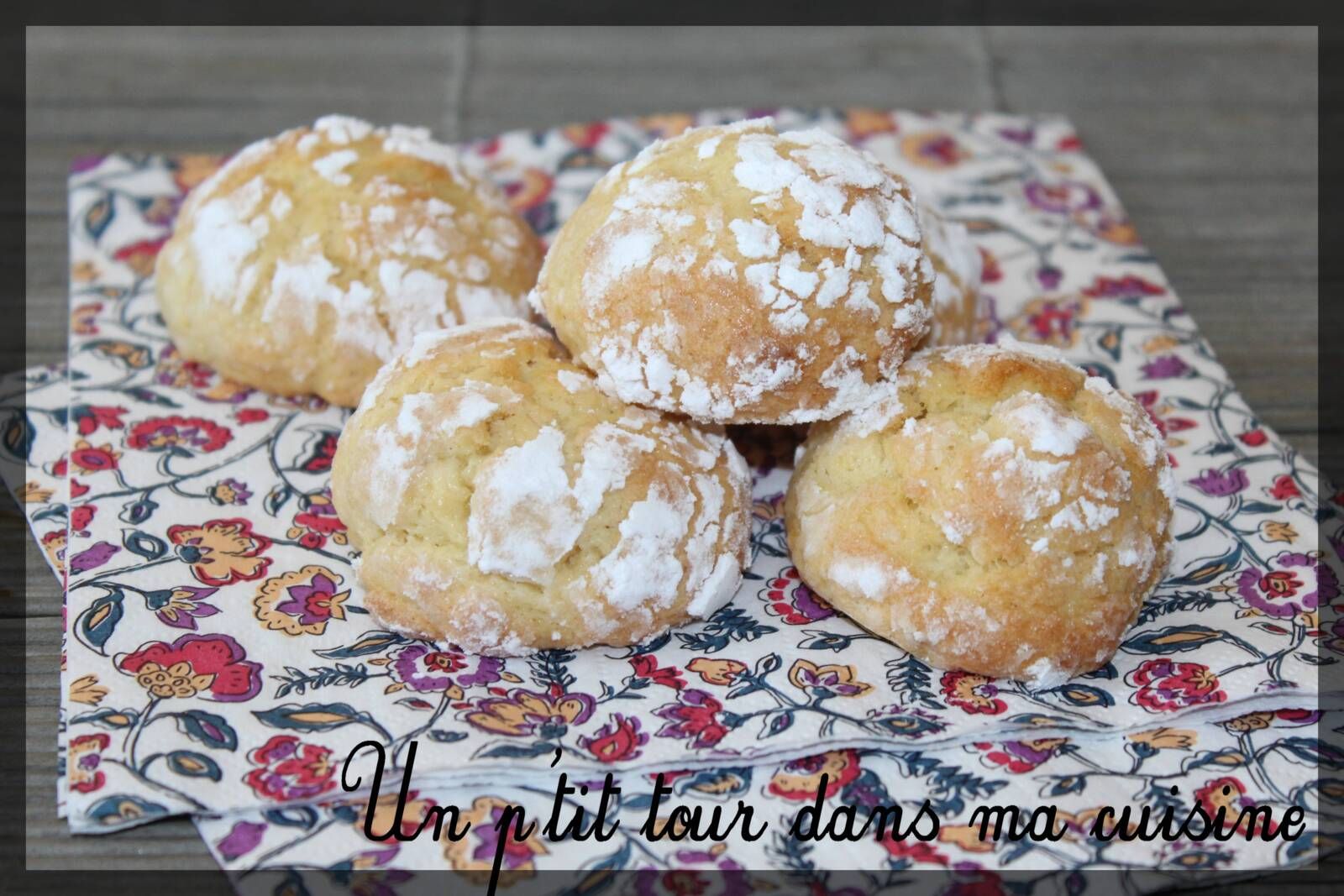 P'tites ghribas au citron