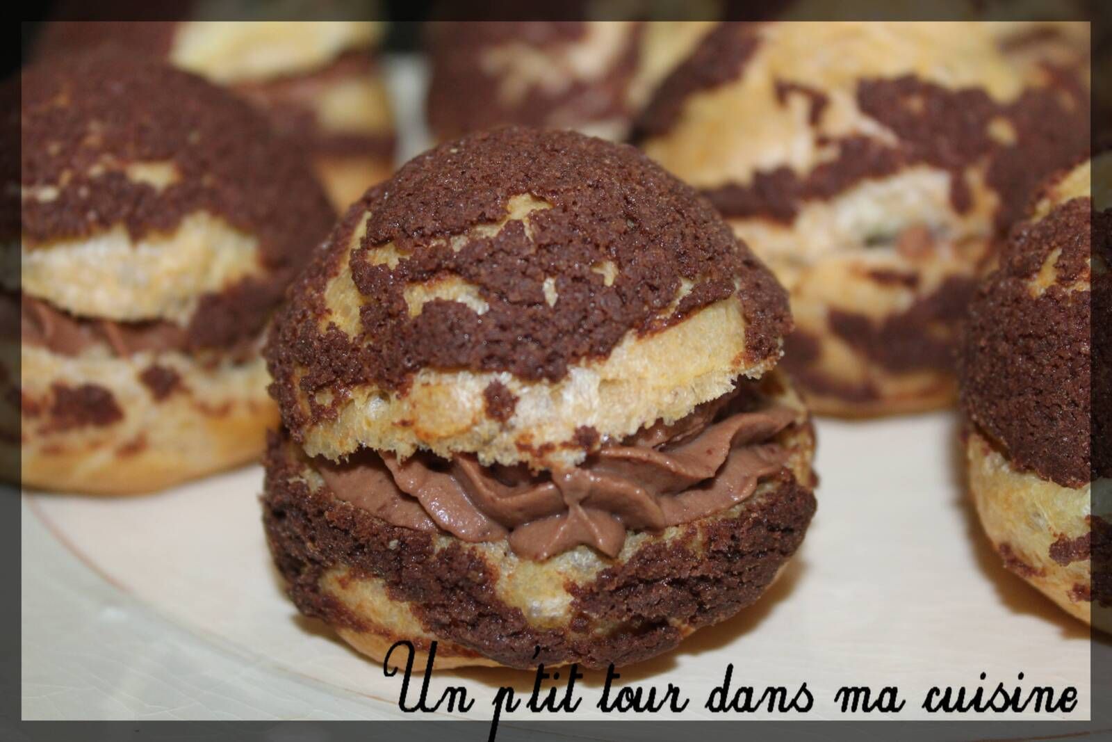 P'tits choux au chocolat