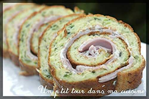 P'tits roulés de courgette au jambon