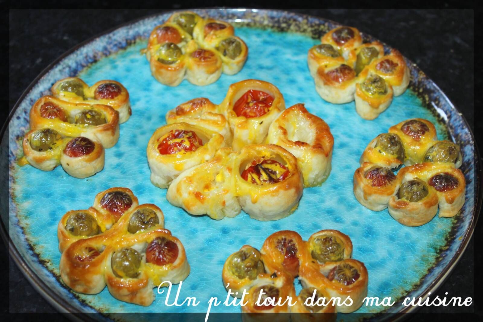 P'tites fleurs apéro saucisses, olives, tomates, mozzarella