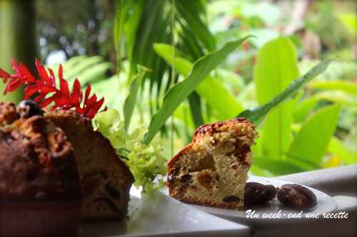 Gâteau à la figue et datte