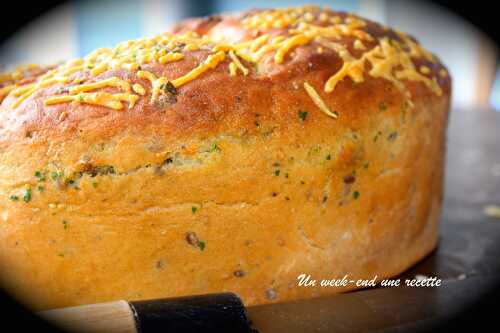 Pain brioché au pesto de roquette