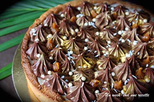 Tarte coco chocolat