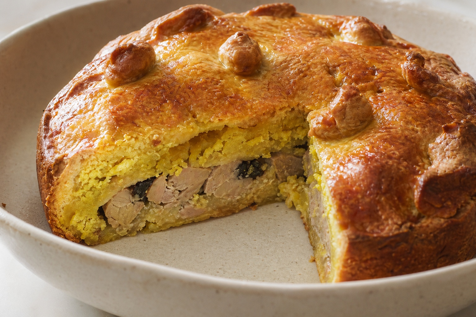 Pâté créole au foie gras