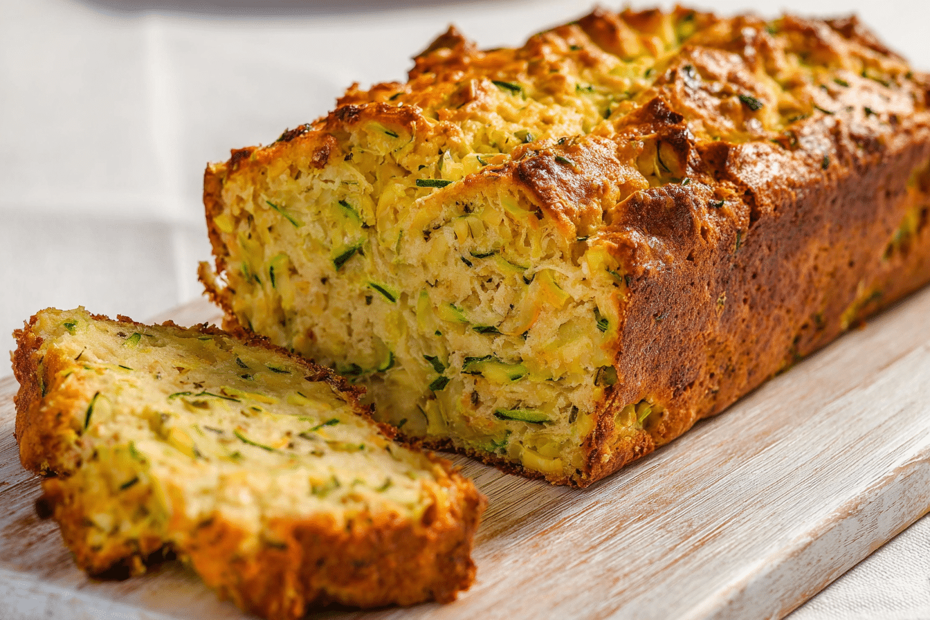 Cake moelleux au thon et courgette