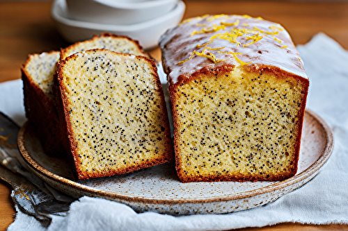 Cake moelleux citron pavot