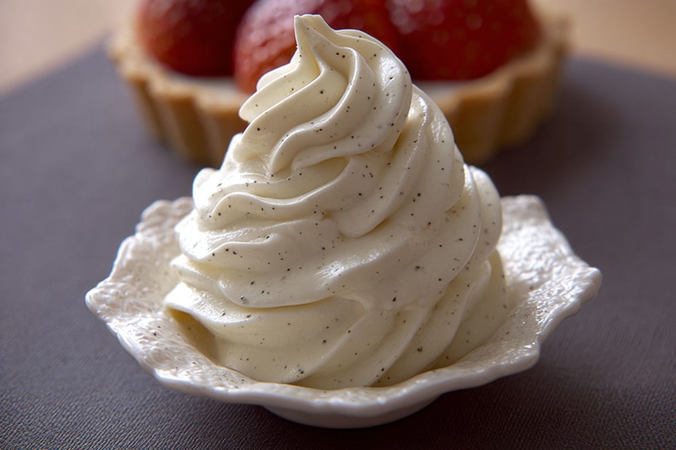 Chantilly vanille aérienne