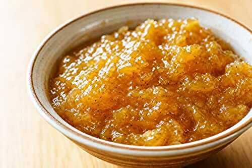 Confiture d'ananas maison à la vanille