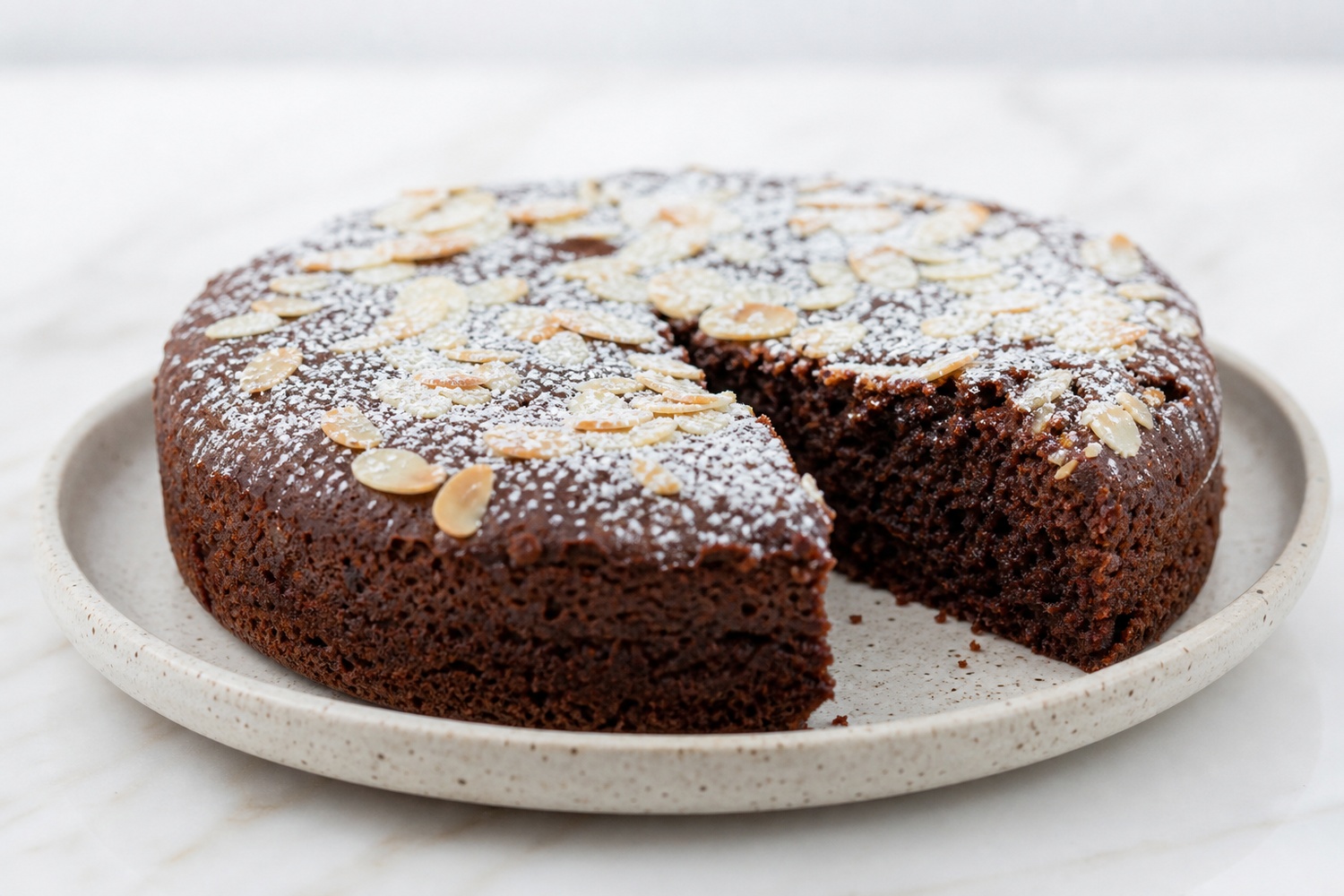 Gâteau chocolat haricots rouges fondant