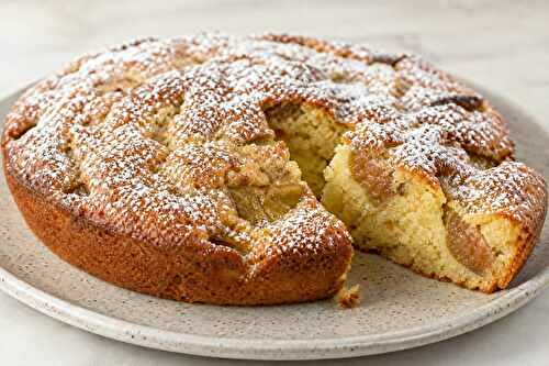 Gâteau moelleux aux figues fraîches