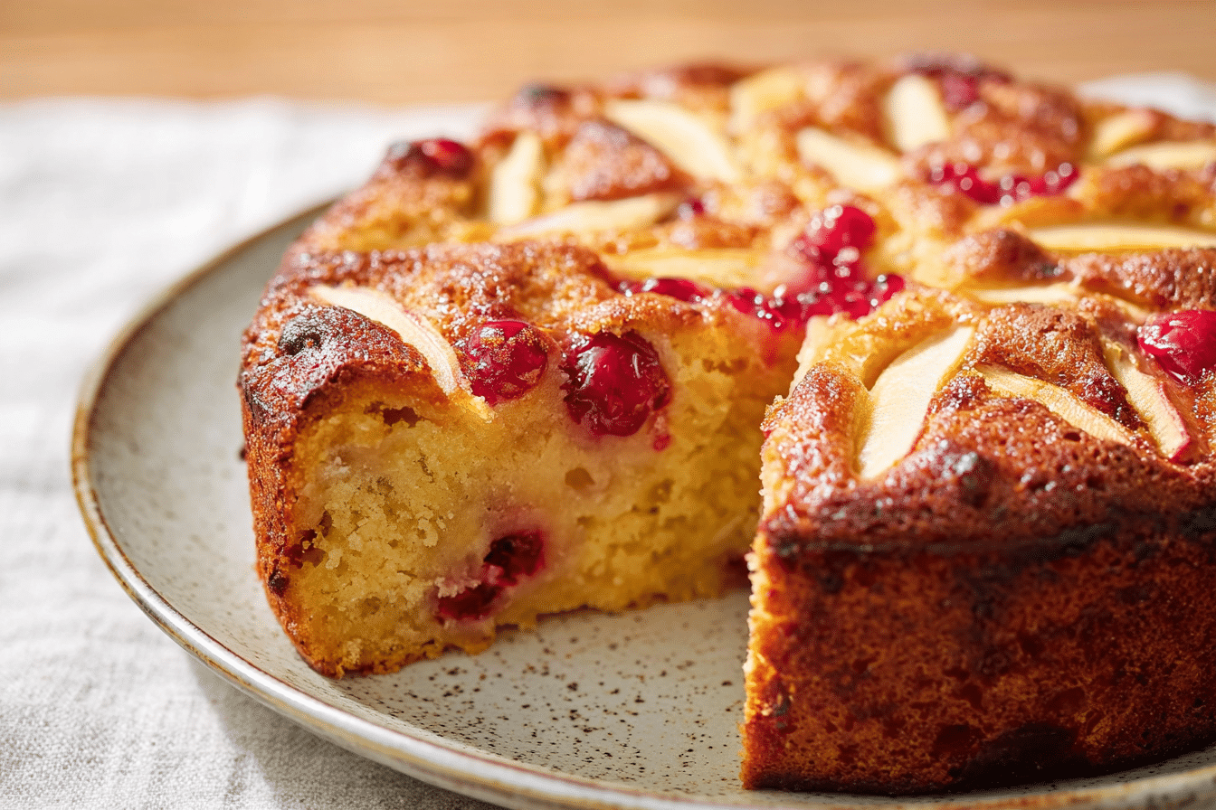 Moelleux au fruit aéré et fondant