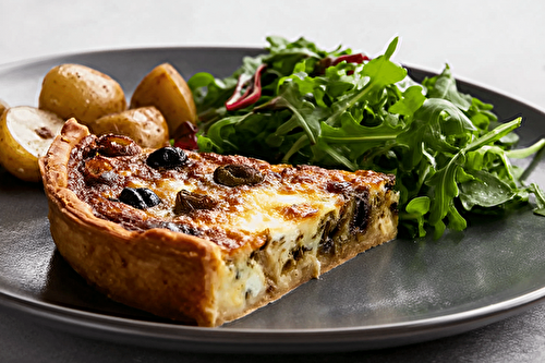Tarte aux olives minute