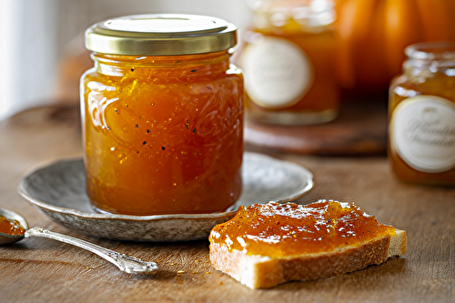 Confiture citrouille de saison aux épices douces