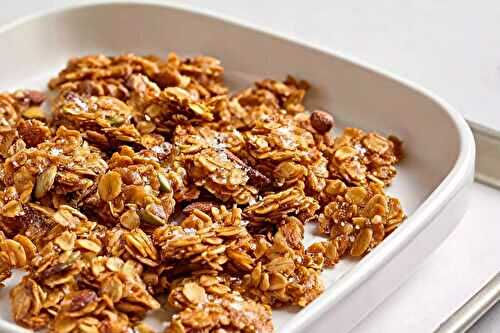 Granola maison croustillant au sirop d'érable
