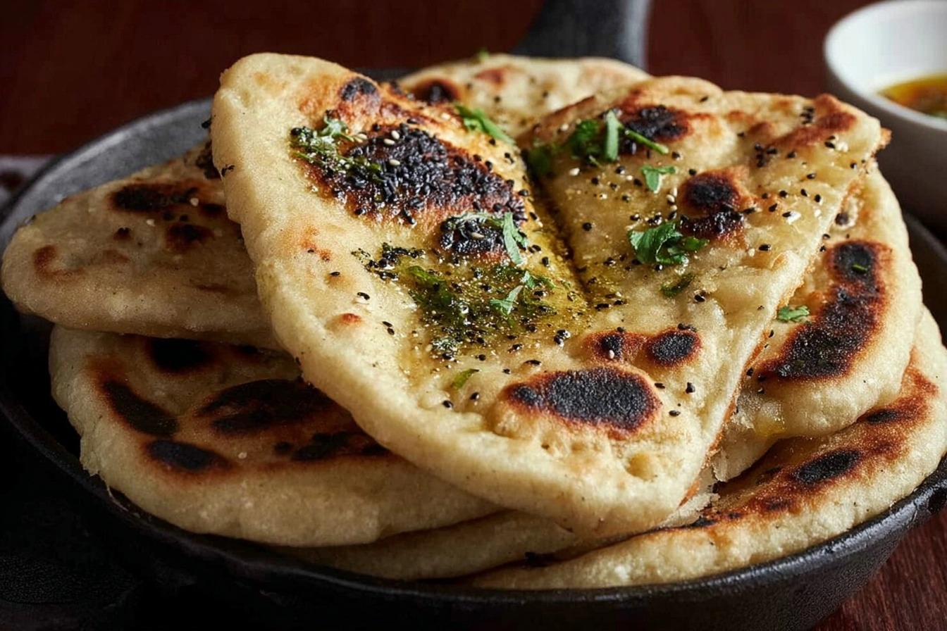 Kulcha à la poêle