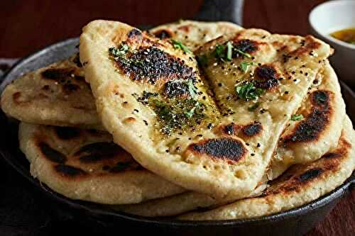 Kulcha à la poêle