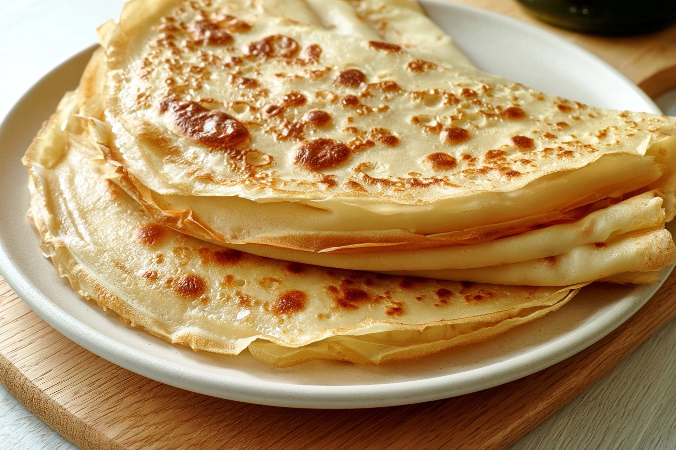 Pâte à crêpes à la bière aérienne