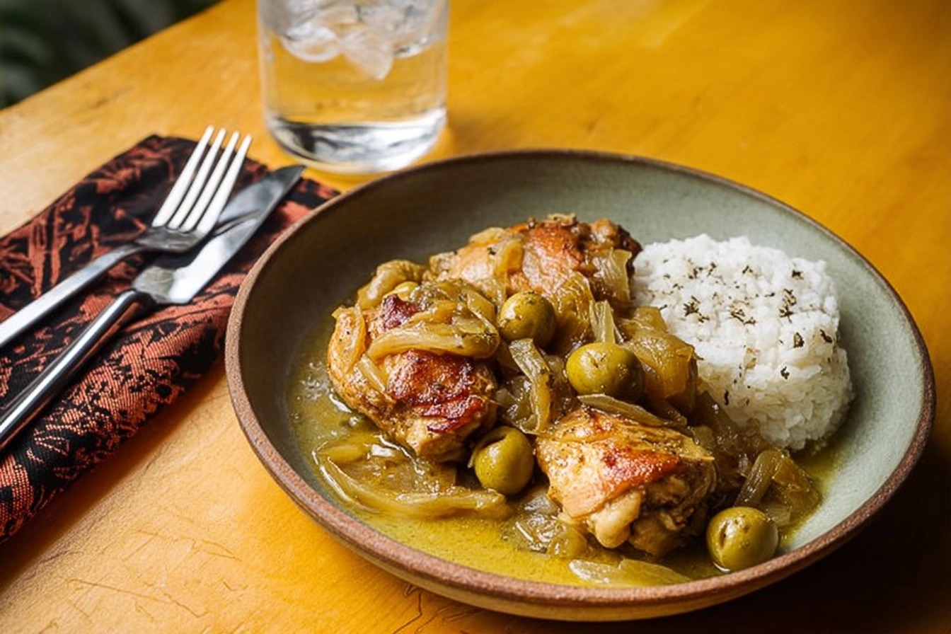 Poulet yassa mijoté au Cookeo