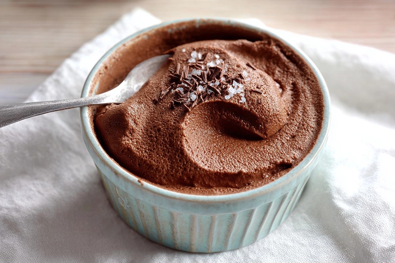 Recette mousse au chocolat onctueuse à l'ancienne