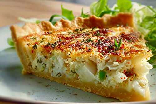 Tarte à la morue façon créole