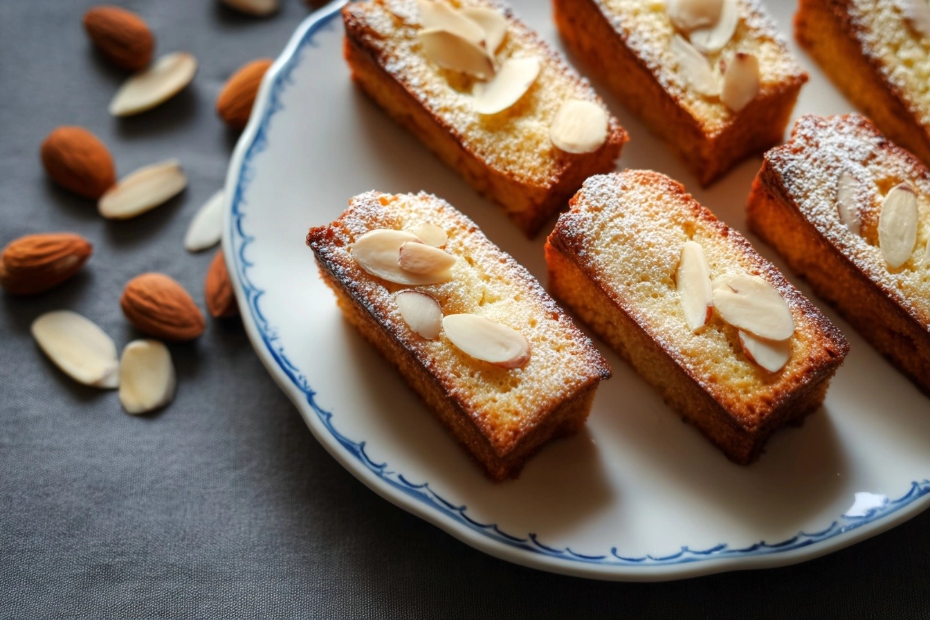 Financiers aux amandes au beurre noisette