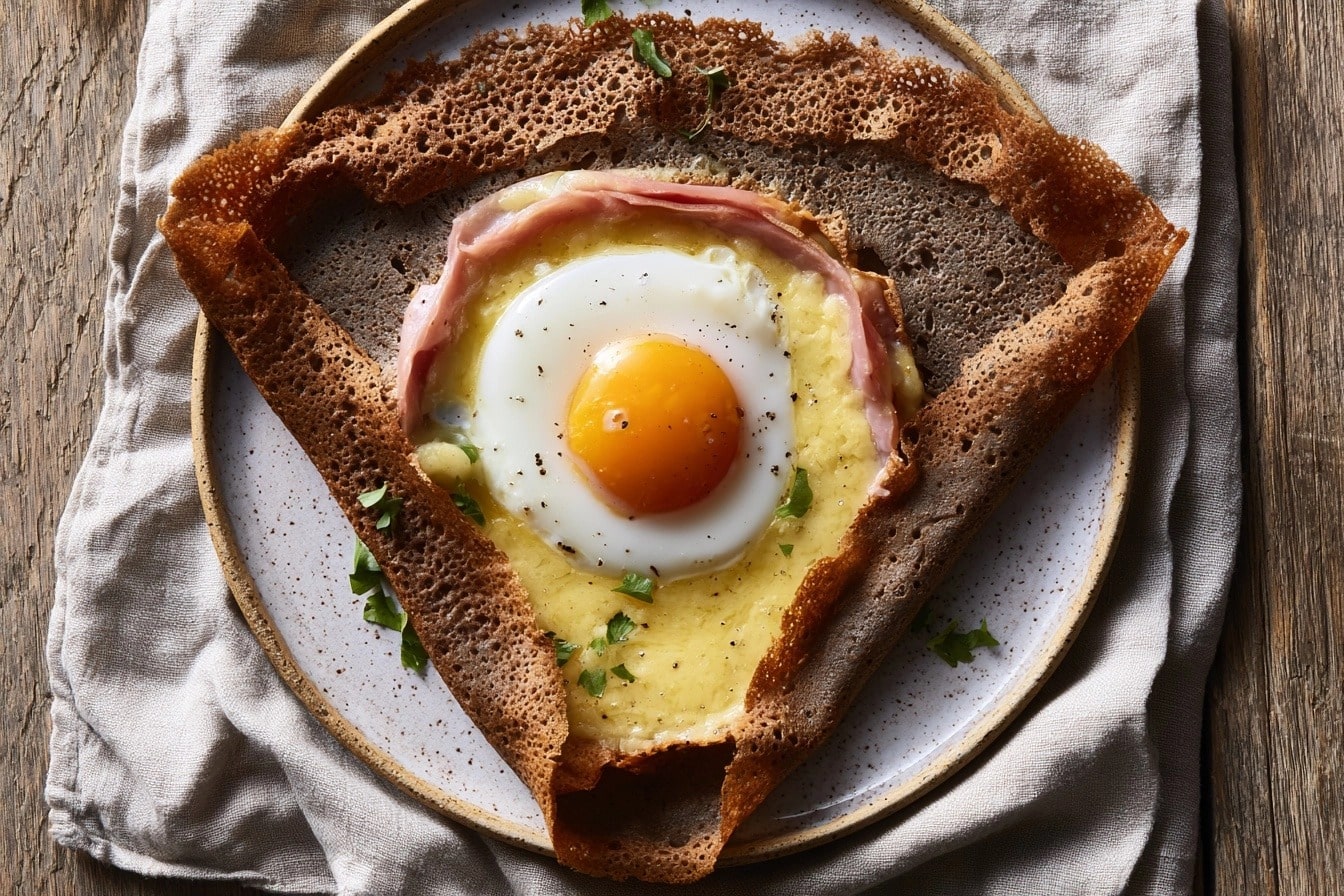 Galette complète à la bretonne
