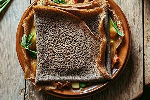 Galette de sarrasin (blé noir) à la bretonne
