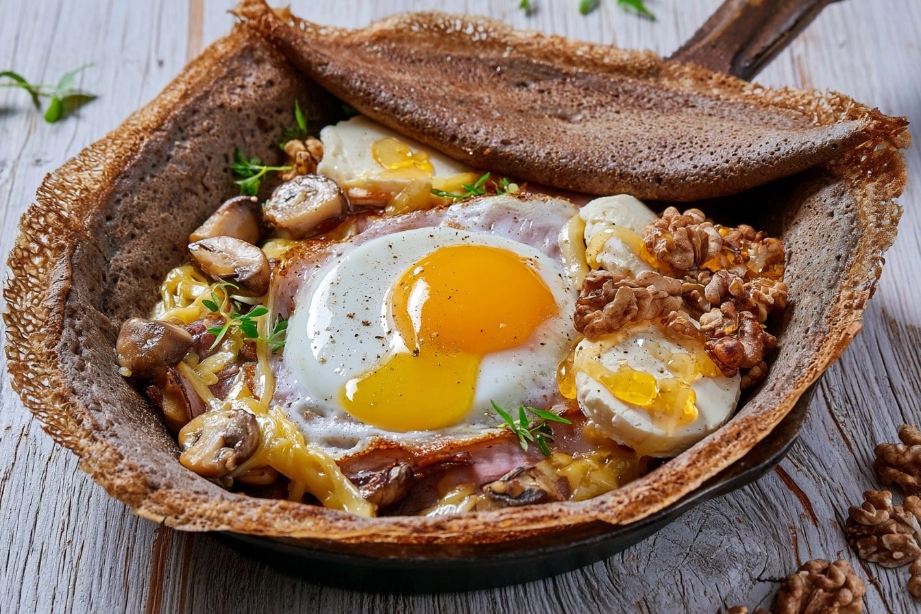 Idées de garnitures de galettes à la bretonne
