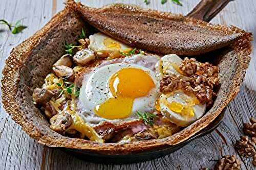 Idées de garnitures de galettes à la bretonne
