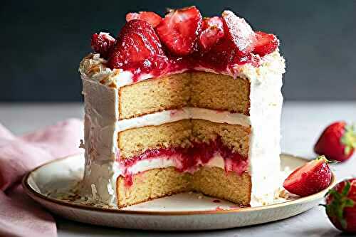 Layer cake coco façon naked cake
