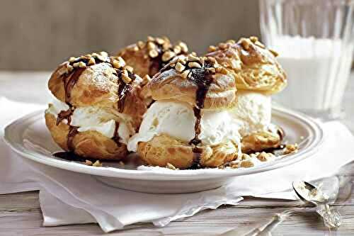 Profiteroles pralinées façon bistrot