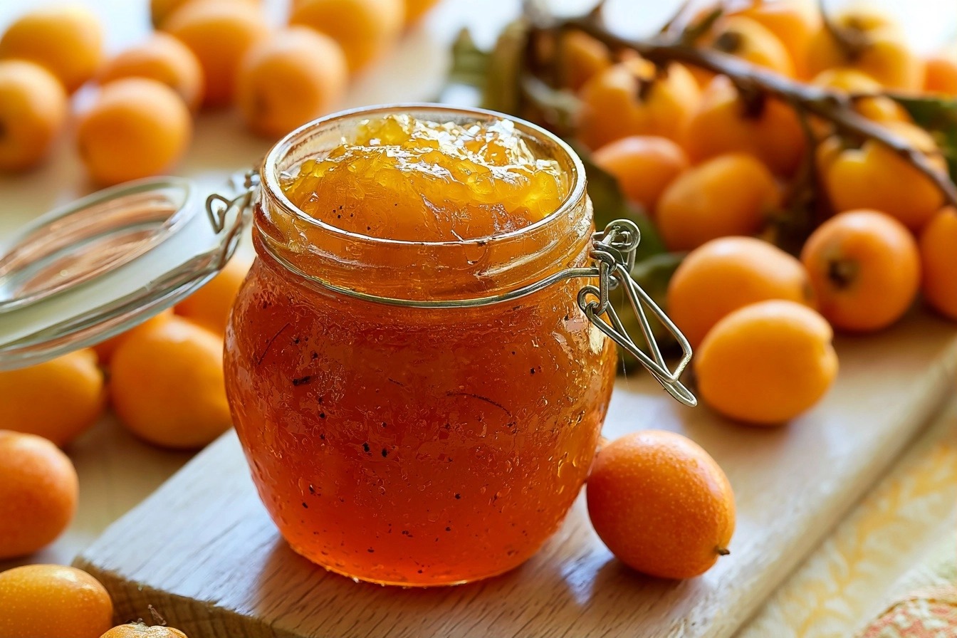 Gelée de bibasse ou nèfles façon réunionnaise