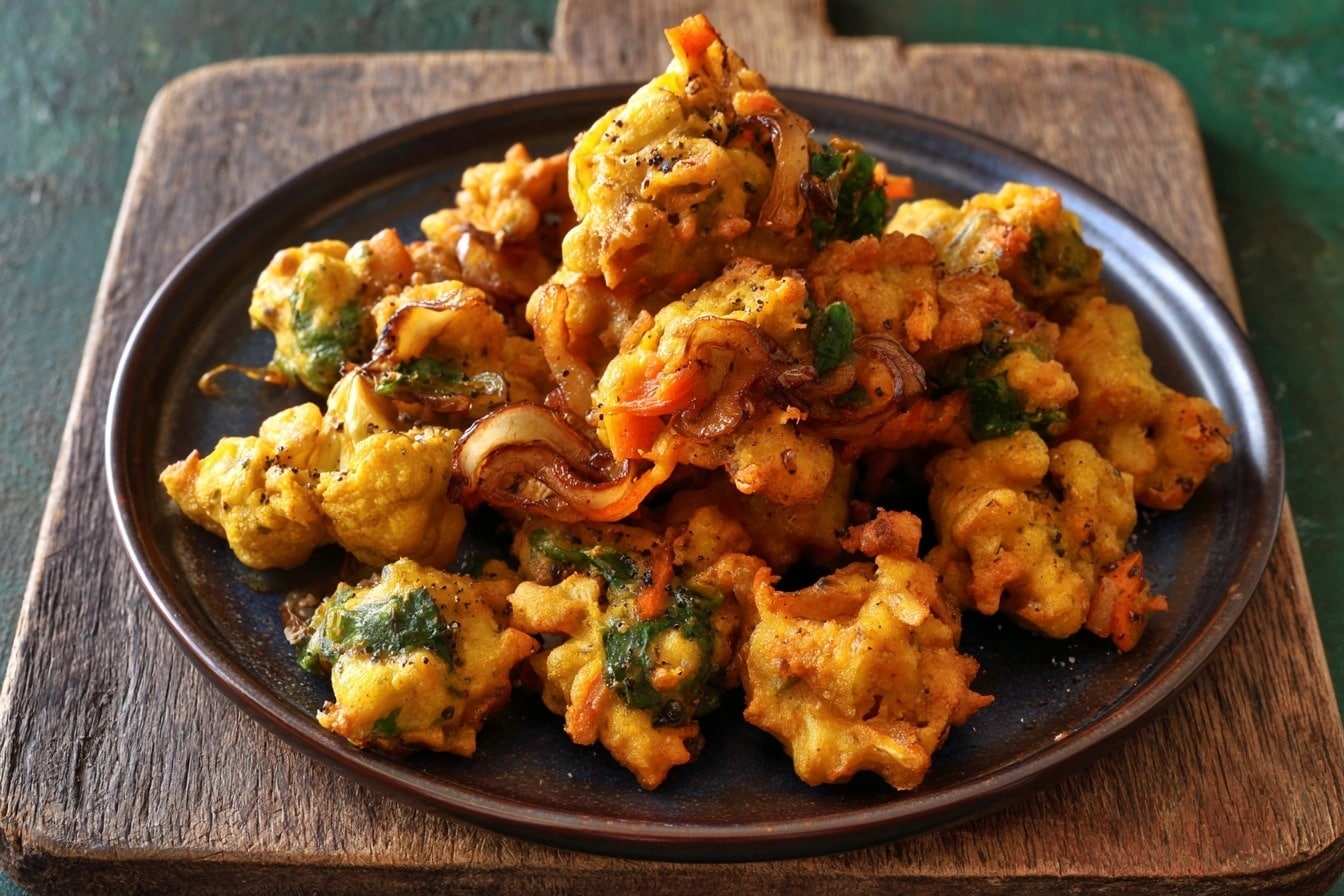 Pakora (beignets de légumes) anti-gaspi