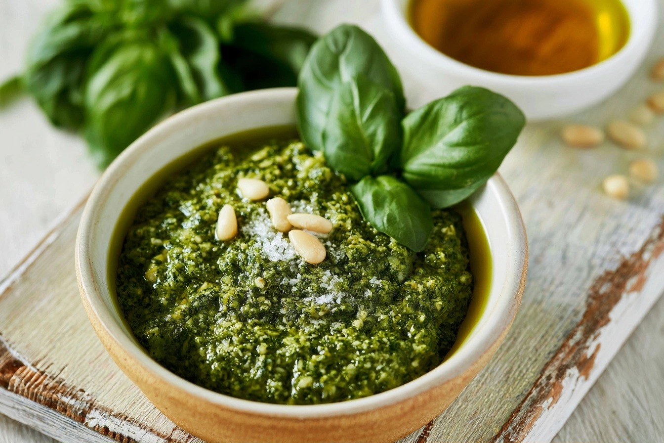 Pesto au basilic maison