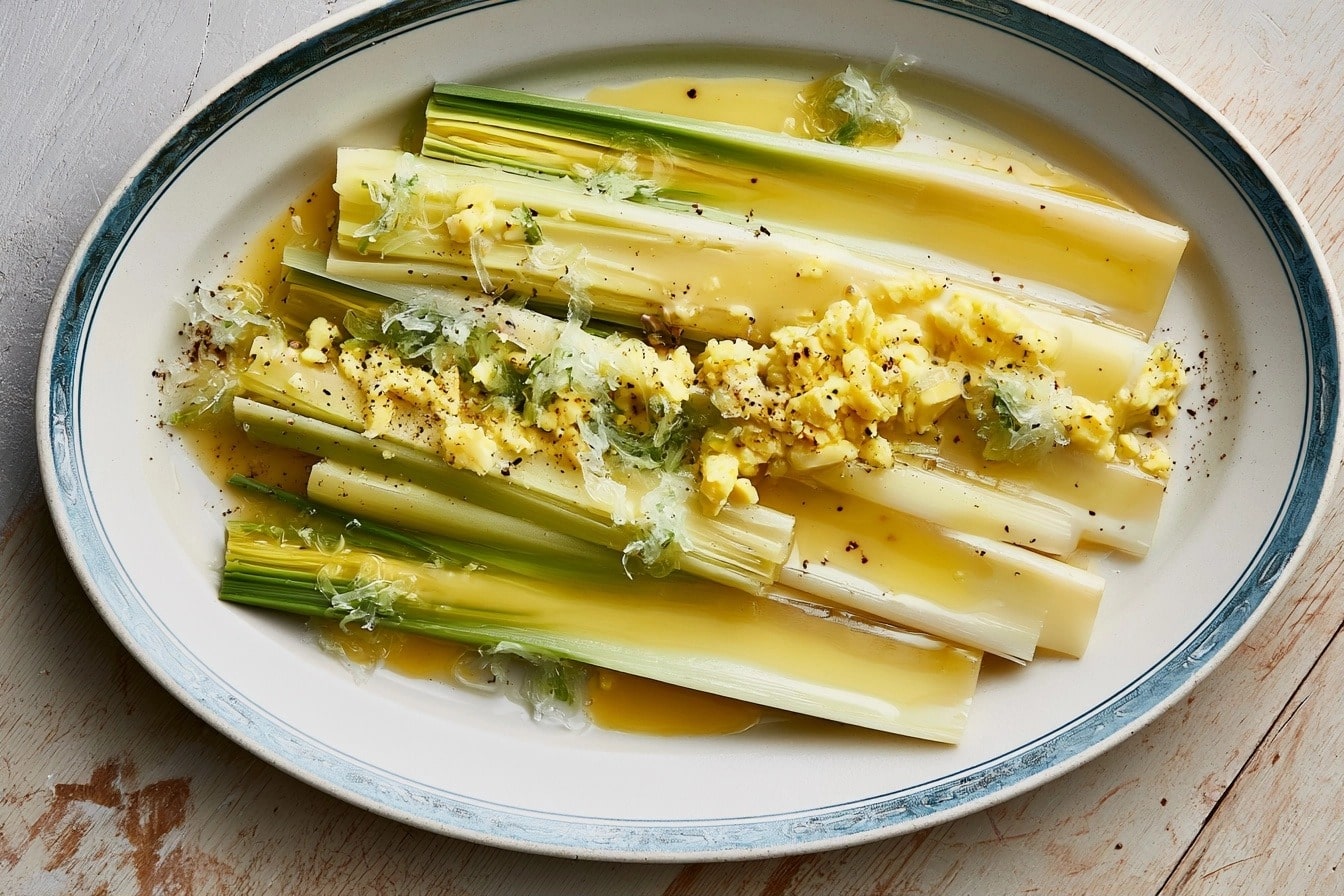 Poireaux à la vinaigrette