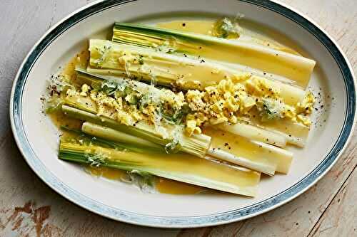 Poireaux à la vinaigrette