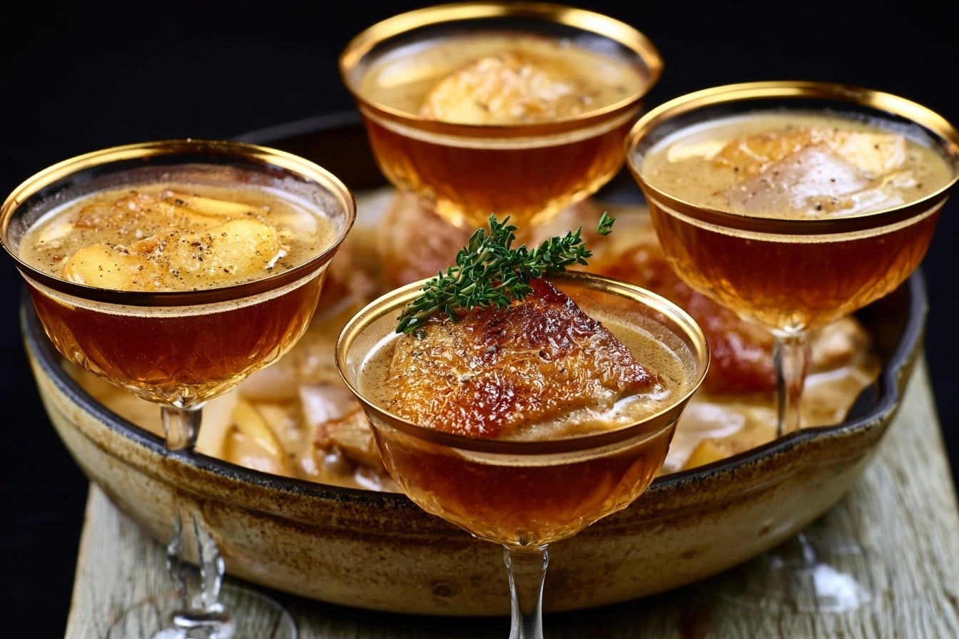 Poulet au chouchen mijoté