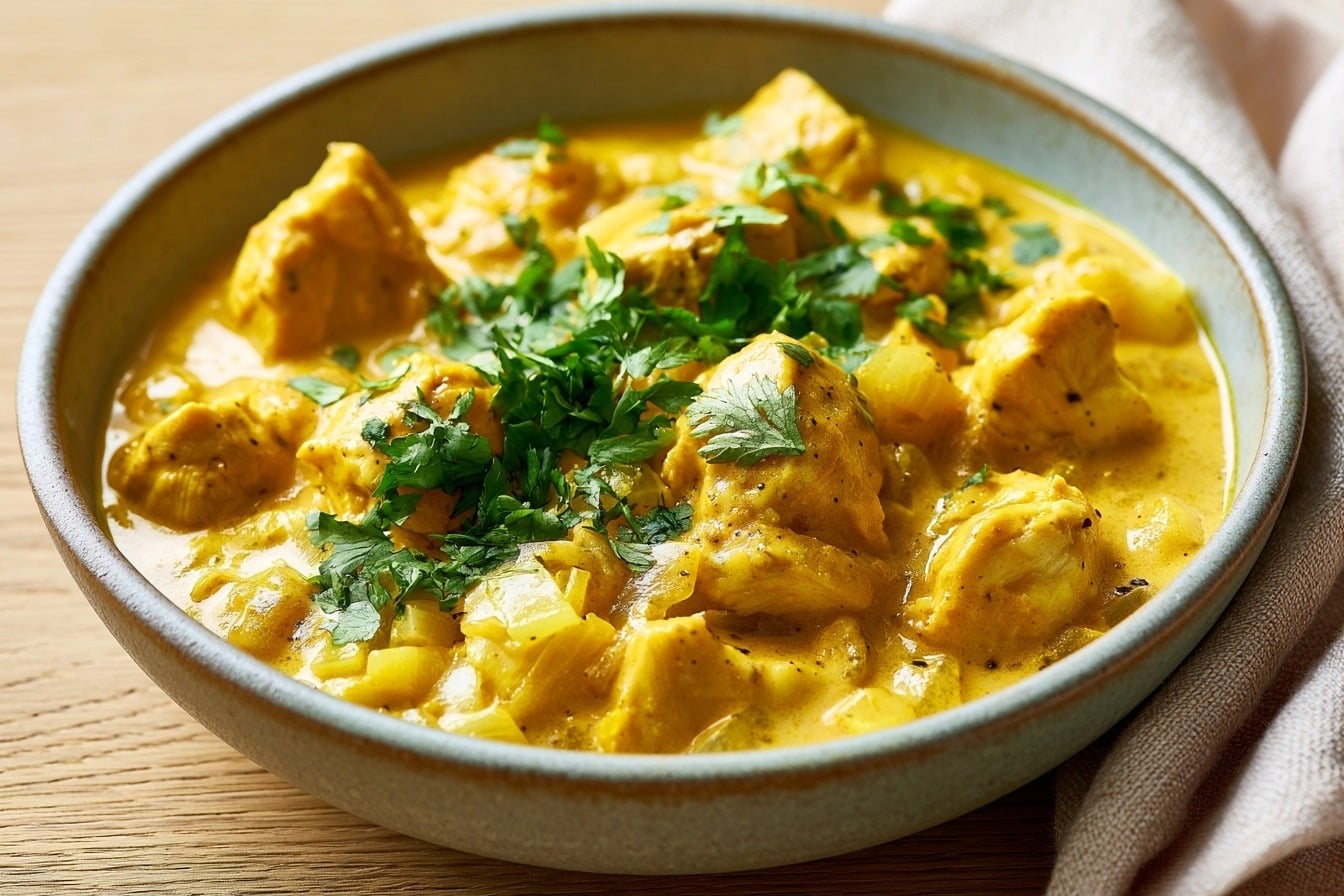 Poulet au curry express