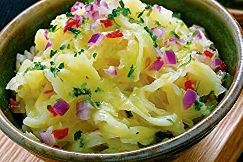 Rougail mangue verte façon réunionnaise