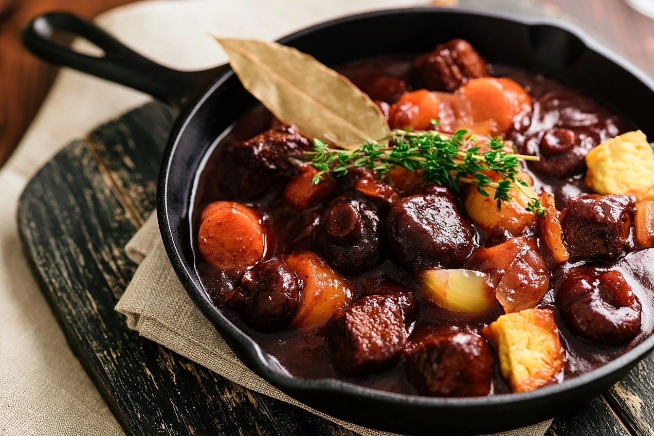 Sauce bourguignonne vegan 