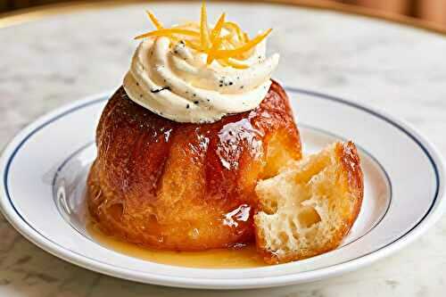 Baba au rhum façon bistrot