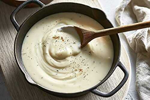 Béchamel vegan maison