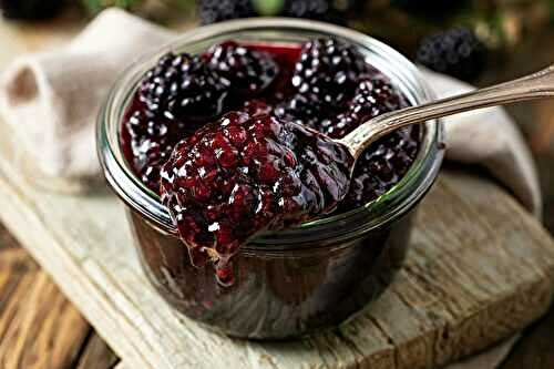 Confiture de mûres sauvages à l'ancienne