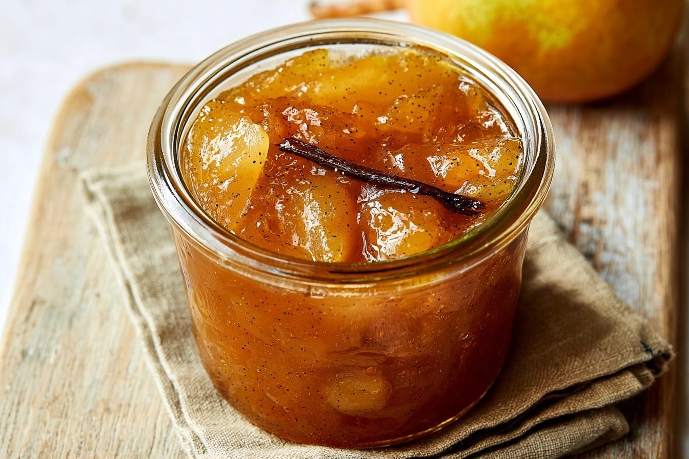 Confiture de poires Williams à l'ancienne