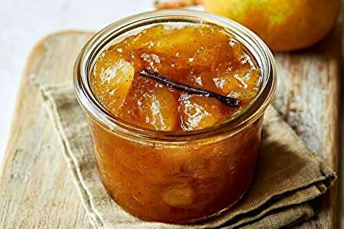 Confiture de poires Williams à l'ancienne
