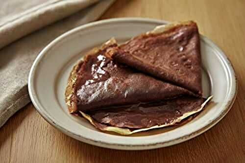 Crêpe au chocolat