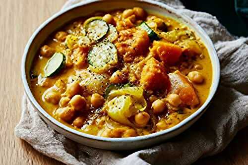 Curry de légumes express