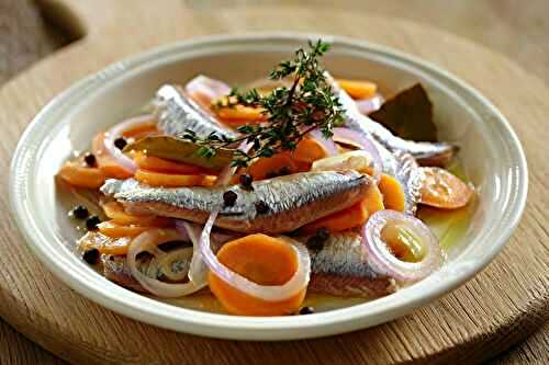 Harengs marinés façon bistrot