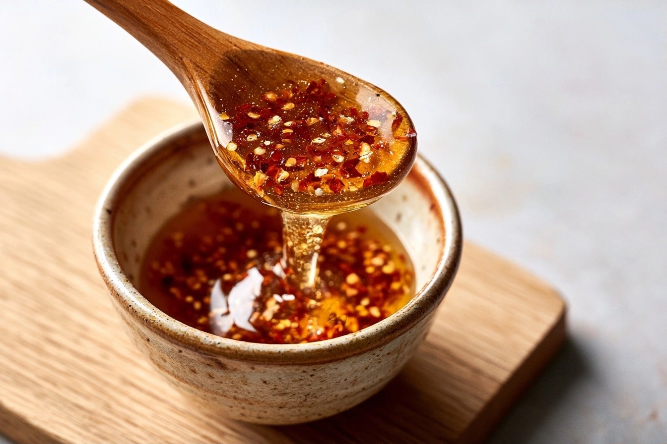 Miel pimenté (hot honey) maison